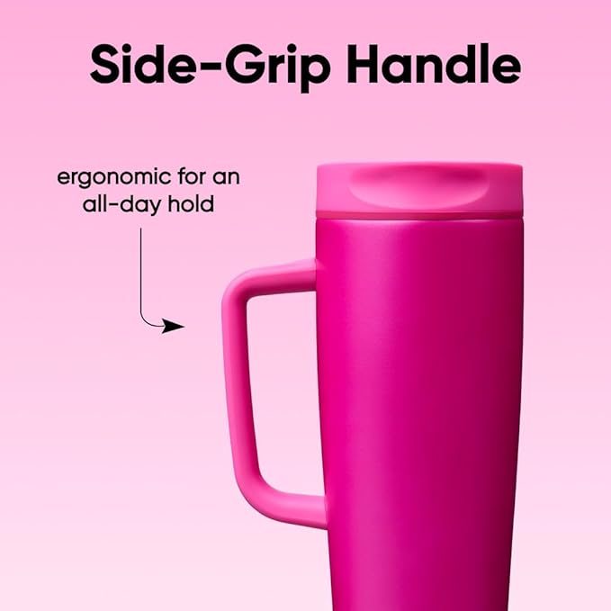 Owala SmoothSip Slider Stainless Steel Insulated Travel Mug - Image 6