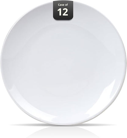Stoneware Coupe Commercial Grade Dinnerware, Bright White, Plate 12.25", Case of 12