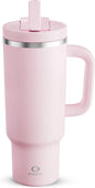 ENCOOL 40 oz Tumbler with Handle and Straw: Stainless Steel Insulated Tumbler by ENCOOL