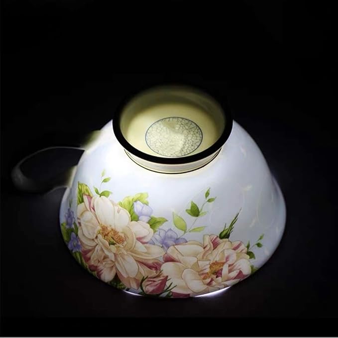 Vintage Ceramic Teacup, Elegant Coffee Cup - Image 6