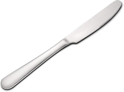 HIWARE 12-piece Good Stainless Steel Dinner Knives, 9 Inches by HIWARE
