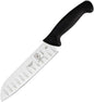 Mercer Culinary M22707 Millennia Black Handle, 7-Inch Granton Edge, Santoku by MercerCulinary