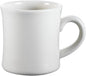 CAC China HAR-12-W 12-Ounce Stoneware Round Coffee Mug, 3-1/2 by 4-Inch by CACChina