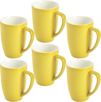 homEdge Porcelain Mug Set, 16 Ounces Cup by homEdge