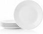 Corelle Vitrelle 6-Piece Salad Appetizer Plate Set Triple Layer Glass and Chip by Corelle