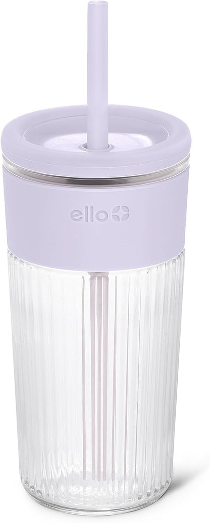 Ello Ava 18oz Glass Tumbler by Ello