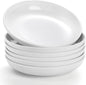 Fasmov Melamine Pasta Bowls, 6 Pack 8 inches 20 Oz Large Salad Serving Bowls by Fasmov