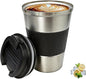 Coffee Mug with Leak Proof Lid, Travel Mug Stainless Steel Tumbler, Double Wall by Unknown