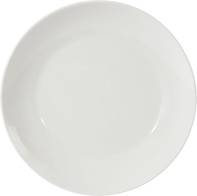 Gibson Home Summit View 17-Piece Porcelain Plates and Bowls Set W/Metal Rack - Image 5