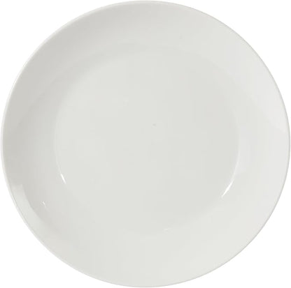 Gibson Home Summit View 17-Piece Porcelain Plates and Bowls Set W/Metal Rack - Image 5