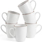 famiware Venus Coffee Mugs Set of 6, 13 oz Ceramic Stoneware Mug Cup Set | by Famiware