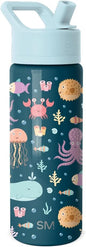 Simple Modern Kids Water Bottle & Toddler Cup | 18oz | Under the Sea | by Unknown