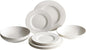 Villeroy & Boch Manufacture Rock Blanc 12 Piece Dinnerware Set, made in Germany by Unknown