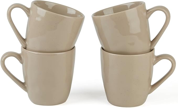 famiware Mars 4 Pieces Coffee Mug, 14oz Tea Mug, Catering Mugs by Famiware
