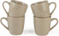 famiware Mars 4 Pieces Coffee Mug, 14oz Tea Mug, Catering Mugs by Famiware