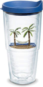 Tervis Palm Tree & Hammock Scene Made in USA Double Walled Insulated Tumbler by TervisTumblerCompany