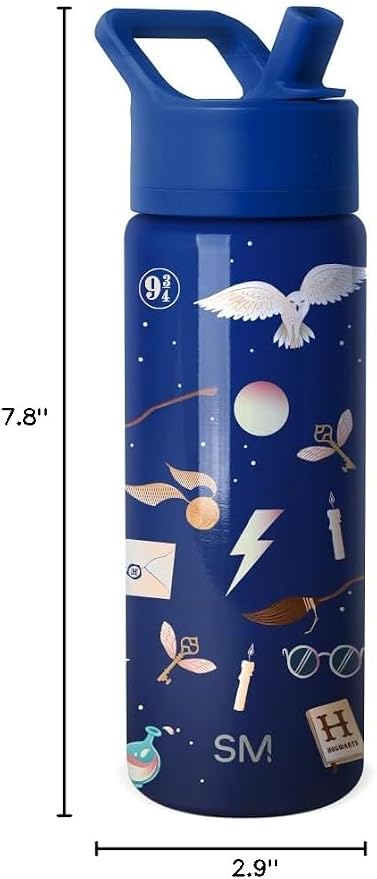Simple Modern Harry Potter Kids Water Bottle & Toddler Cup | 18oz | Insulated - Image 10