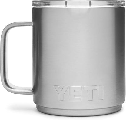 YETI Rambler 10 oz Stackable Mug, Vacuum Insulated, Stainless Steel - Image 3