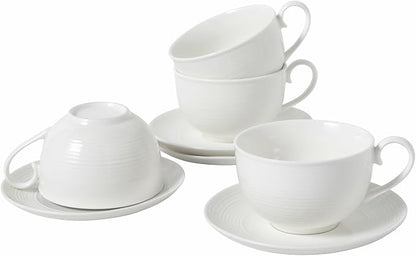 10OZ Porcelain Cappuccino Cups by MVYAVYUS