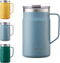 LocknLock Metro Mug, Premium 18/8 Stainless Steel Metal, Double Wall Insulated by LocknLock