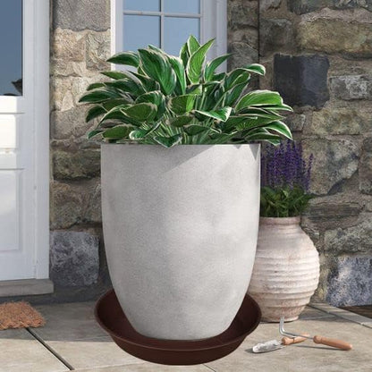 3 Pack of 20 22 inch Plant Saucer, 3.6" Depth Tray, Bath Baths Bowl - Image 4