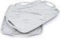 TP Melamine Serving Trays with Handles, 17” x 12”, Serving platters by TastePrime