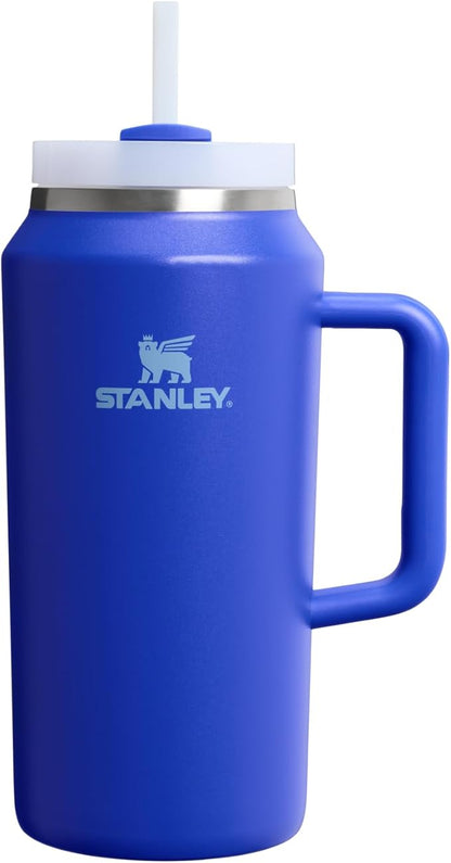 STANLEY Quencher H2.0 Flow State Tumbler, 64 oz, Cobalt | Handle and Straw | by Unknown