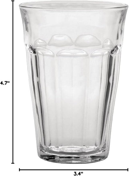 Duralex Made In France Picardie Clear Tumbler, 12.2 oz - Image 3