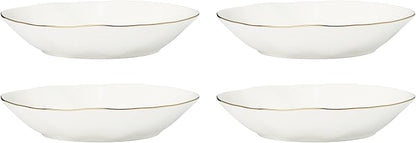 Lenox Blue Bay White Porcelain Pasta Bowl Set by Lenox