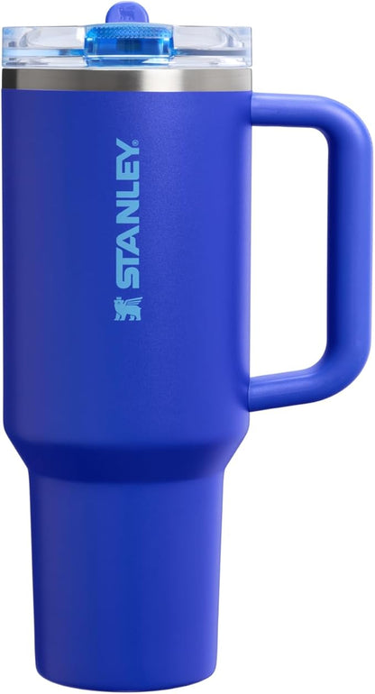 STANLEY Quencher ProTour Flipstraw Tumbler, 40 oz, Cobalt | Built-In Straw & by Unknown