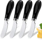 Stainless Steel Butter Spreader Knife 4 Pack by AISBUGUR