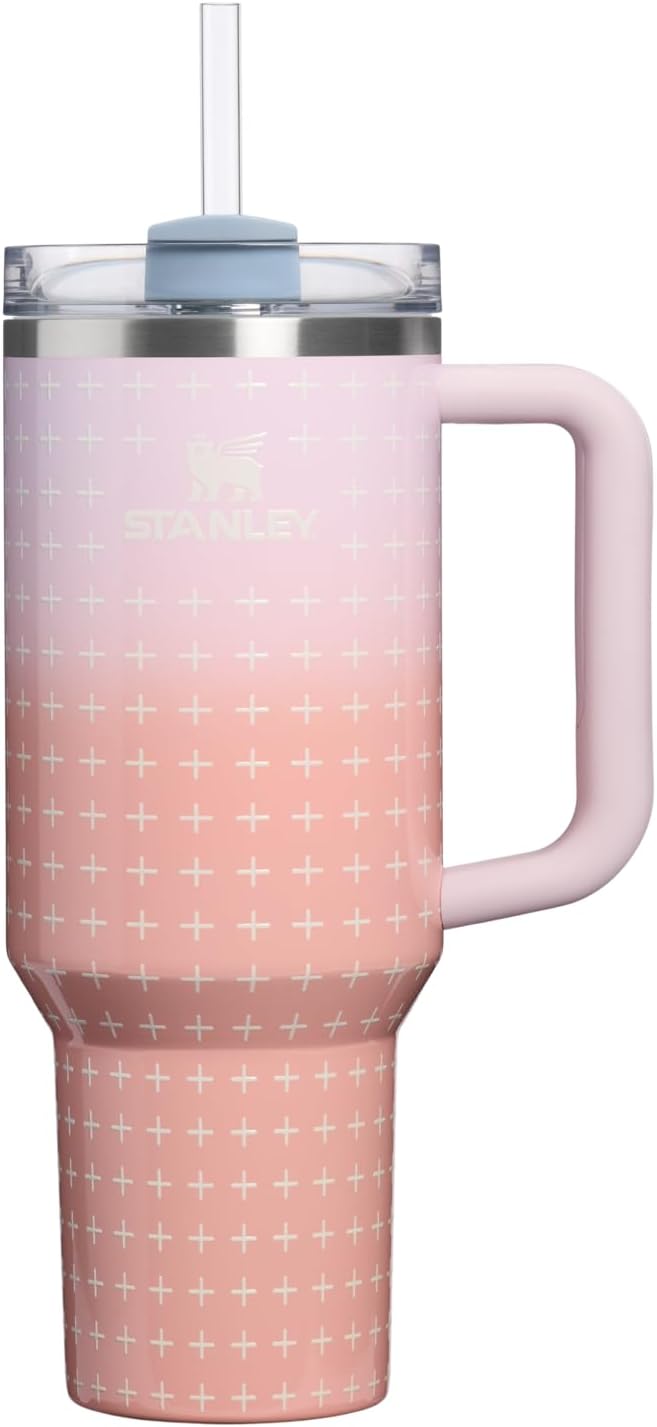 STANLEY Quencher H2.0 Flow State Tumbler, 40 oz, Sorbet Plus | Handle and Straw by Unknown