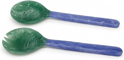 Salad Servers, Resin Salad Tongs, Long Handle Salad Server Set by Divit+Shilp