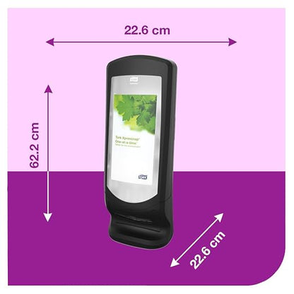 Tork Xpressnap® Stand Napkin Dispenser Black N4, Upright Design, Signature Range - Image 3