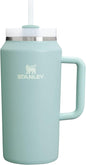 STANLEY Quencher H2.0 Flow State Tumbler, 64 oz, Seafoam | Handle and Straw | by Unknown
