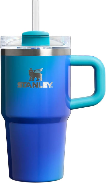 STANLEY Quencher H2.0 Flow State Tumbler, 20 oz, Sea Glass Aura | Handle and by Unknown