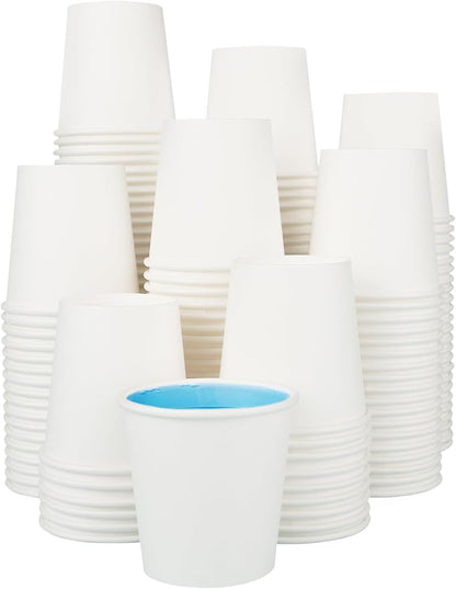 300 Pack 5oz Disposable Paper Cups, Small Bathroom Cups | Food-grade, Leak by Huifany