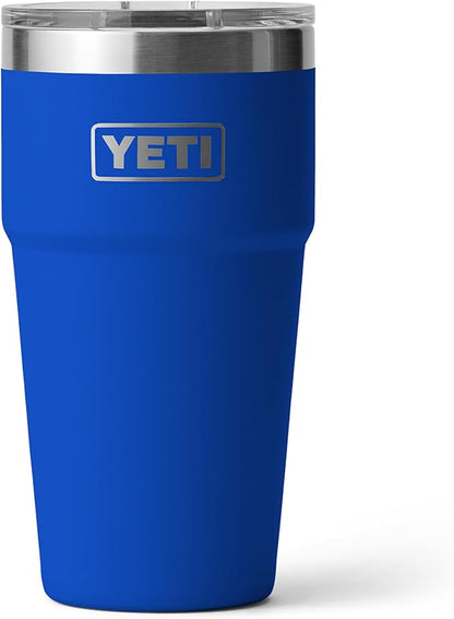 YETI Rambler 20 oz Stackable Tumbler, Stainless Steel, Vacuum Insulated by YETI