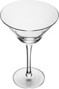 Restaurantware-Vetri 9 Ounce Martini Glasses, 6 Dishwashable Cocktail Glasses - No Lead, Long Stemmed, Clear Glass Party Drinkware, For Home And Bar Use, Serve Margarita, Cosmopolitan, And More