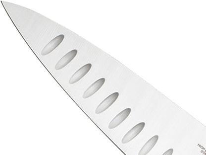 Mercer Culinary M22611 Millennia Black Handle, 10-Inch Granton Edge, Chef's - Image 2