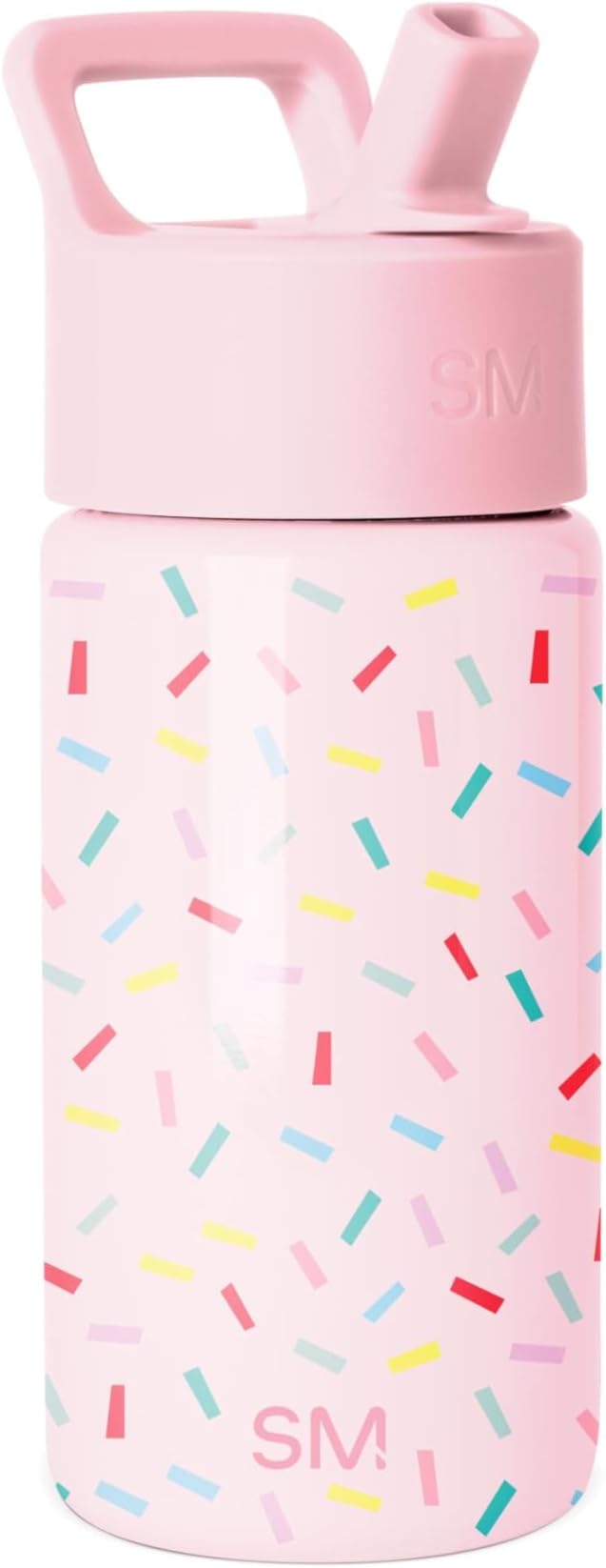 Simple Modern Kids Water Bottle & Toddler Cup | 14oz | Confetti | Insulated by Unknown