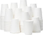 YEEHAW 12 oz 500 Pack White Disposable Paper Coffee Cups | by YEEHAW