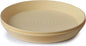 mushie Round Dinnerware Plates for Kids | Made in Denmark, Set of 2 (Daffodil)