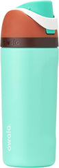 Owala FreeSip Kids Stainless Steel Water Bottle 16 oz Mint Chocolate by Unknown