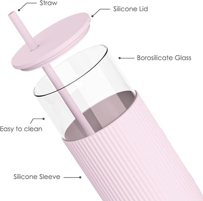 SANDJEST Glass Water Bottle - Image 2