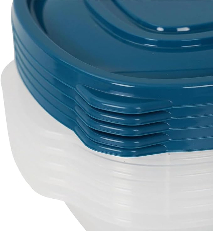 Square Plastic Food Storage Containers - Image 4