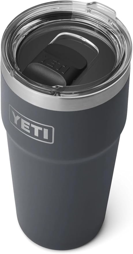 YETI Rambler 20 oz Stackable Tumbler, Stainless Steel, Vacuum Insulated by YETI