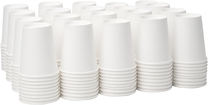 YEEHAW 12 oz 1000 Pack White Disposable Paper Coffee Cups | by YEEHAW