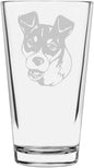 Ratonero Bodeguero Andaluz Custom Personalized Dog Themed Etched All Purpose 16oz Pint Glass