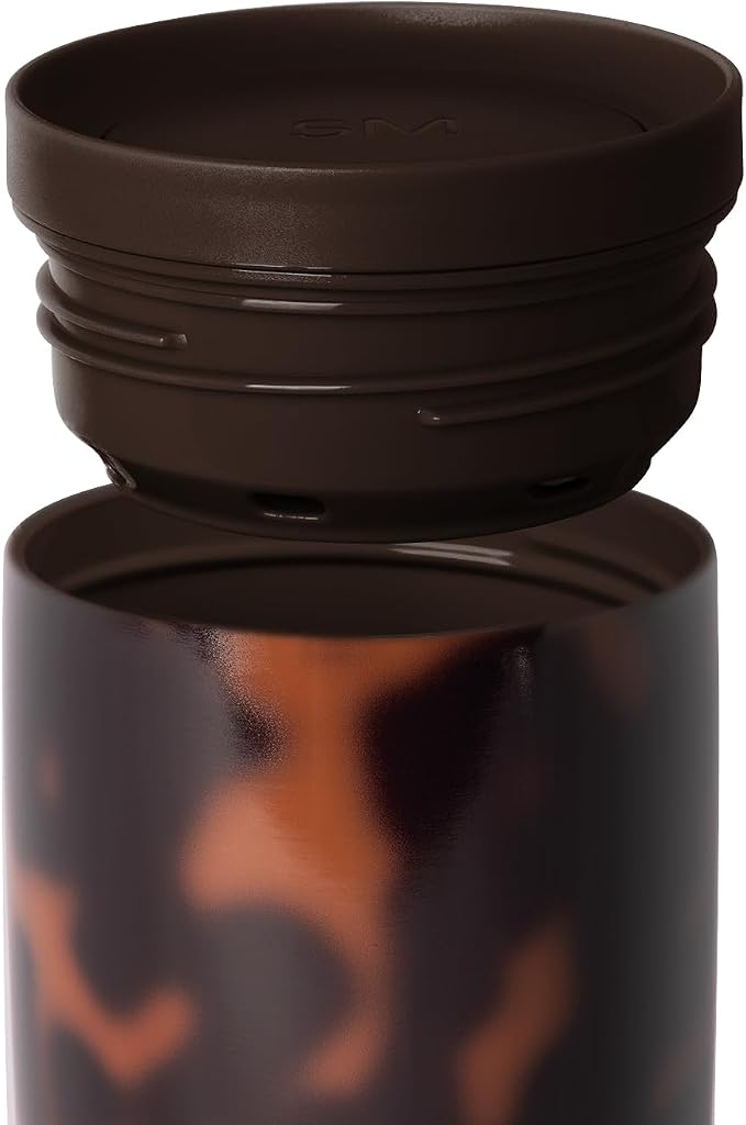 Simple Modern Insulated Travel Coffee Mug 360° Lid | 16oz | Tortoise | Voyager - Image 7